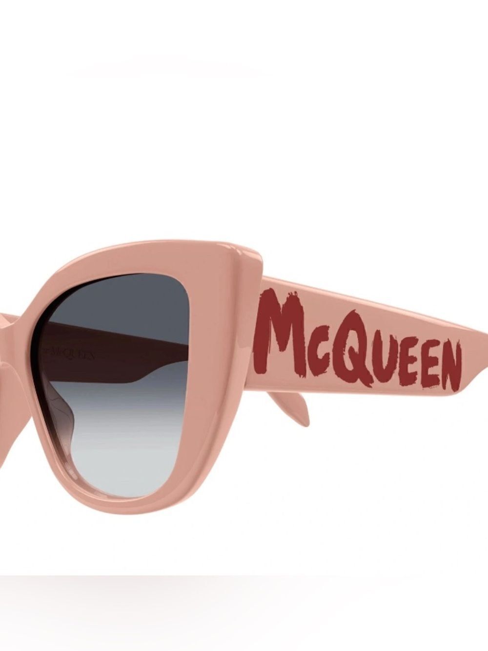 🛍️Alexander McQueen Authentic Never Used Logo Acetate Sunglasses